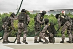 Protiteroristické cvièení Útvaru rychlého nasazení Policie ÈR v praské